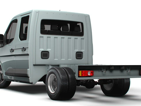 Renault Master Chassis 2025 3D Model