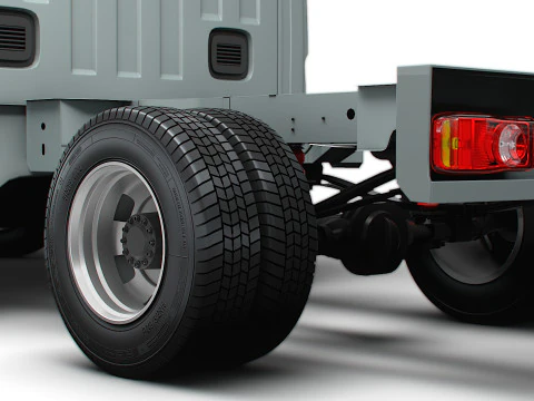 Renault Master Chassis 2025 3D Model