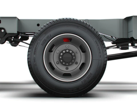 Renault Master Chassis 2025 3D Model