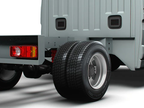 Renault Master Chassis 2025 3D Model