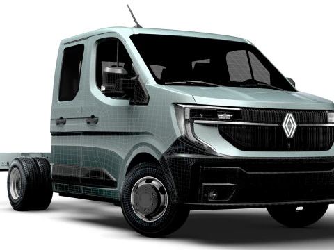 Renault Master Chassis 2025 3D Model