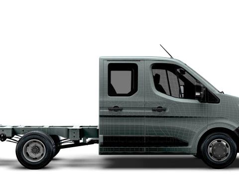 Renault Master Chassis 2025 3D Model