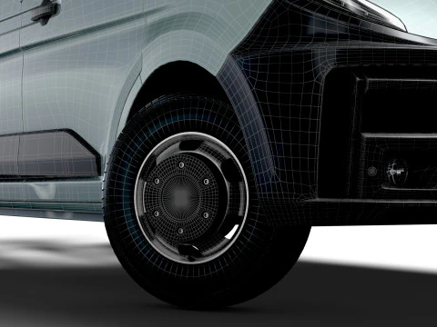 Renault Master Chassis 2025 3D Model