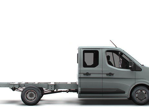 雷诺 Master DoubleCab L3 底盘 2025 3D 模型