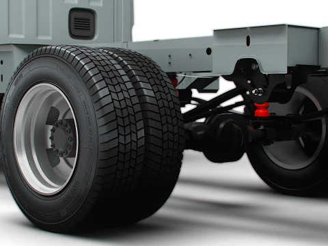 Renault Master DoubleCab L3 Chassis 2025 3D Model