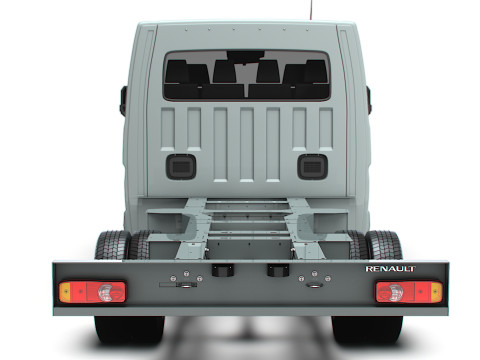 雷诺 Master DoubleCab L3 底盘 2025 3D 模型