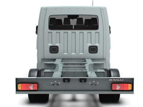 Renault Master DoubleCab L3 Chassis 2025 3D Model