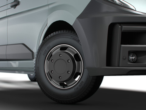 雷诺 Master DoubleCab L3 底盘 2025 3D 模型