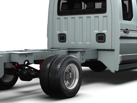 雷诺 Master DoubleCab L3 底盘 2025 3D 模型