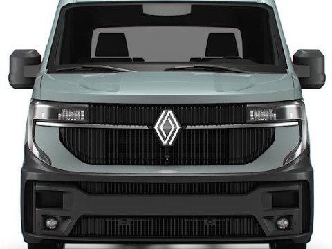 雷诺 Master DoubleCab L3 底盘 2025 3D 模型