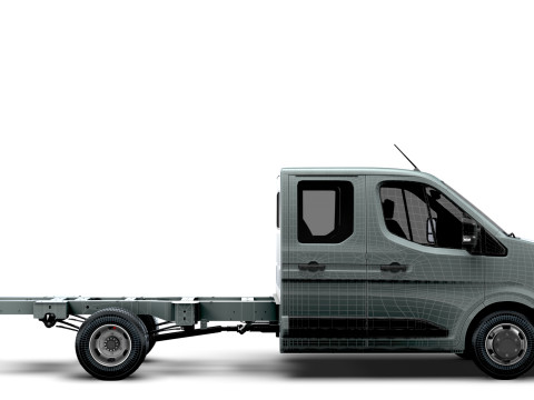 雷诺 Master DoubleCab L3 底盘 2025 3D 模型