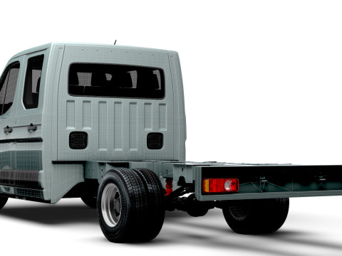雷诺 Master DoubleCab L3 底盘 2025 3D 模型