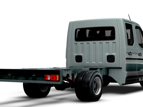 雷诺 Master DoubleCab L3 底盘 2025 3D 模型