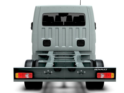 Renault Master DoubleCab L3 Chassis 2025 3D Model