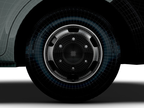 雷诺 Master DoubleCab L3 底盘 2025 3D 模型
