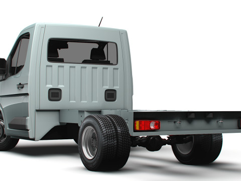 Renault Master SingleCab L2 Chassis 2025 3D Model