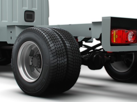 Renault Master SingleCab L2 Chassis 2025 3D Model
