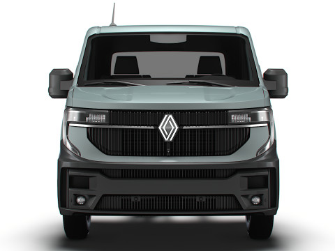 Renault Master SingleCab L2 Chassis 2025 3D Model