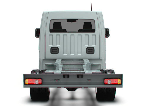 Renault Master SingleCab L2 Chassis 2025 3D Model