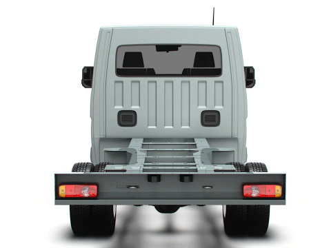 Renault Master SingleCab L2 Chassis 2025 3D Model