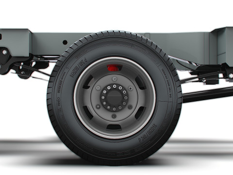 Renault Master SingleCab L2 Chassis 2025 3D Model