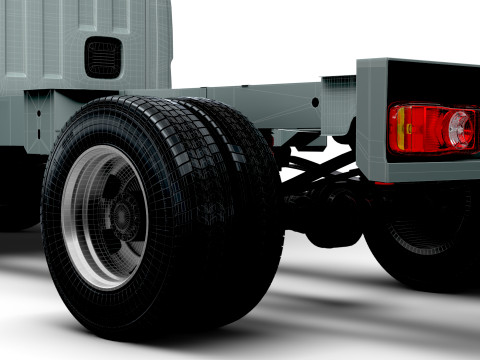 Renault Master SingleCab L2 Chassis 2025 3D Model