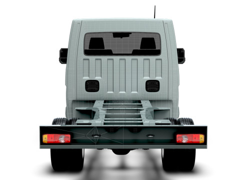 Renault Master SingleCab L2 Chassis 2025 3D Model