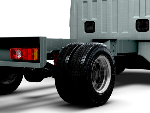 Renault Master SingleCab L2 Chassis 2025 3D Model