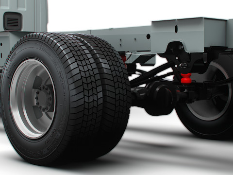 ルノー マスター シングルキャブ L3 シャーシ 2025 3Dモデル