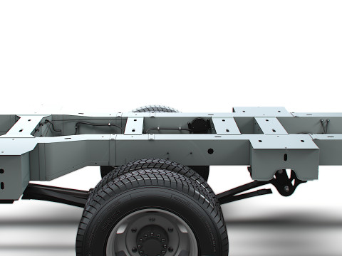 ルノー マスター シングルキャブ L3 シャーシ 2025 3Dモデル