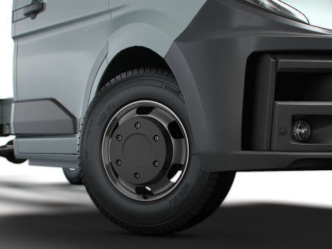 ルノー マスター シングルキャブ L3 シャーシ 2025 3Dモデル