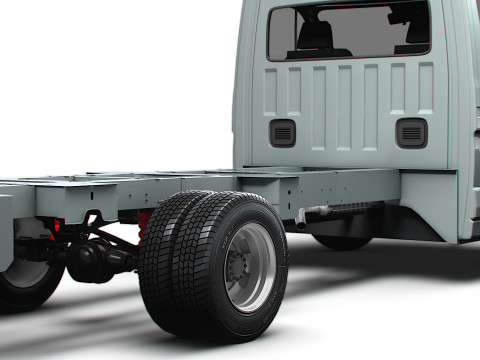 ルノー マスター シングルキャブ L3 シャーシ 2025 3Dモデル