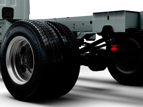 ルノー マスター シングルキャブ L3 シャーシ 2025 3Dモデル