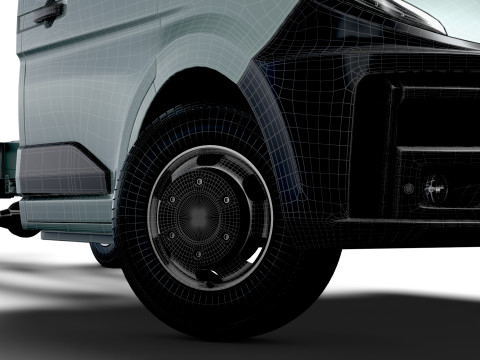 ルノー マスター シングルキャブ L3 シャーシ 2025 3Dモデル