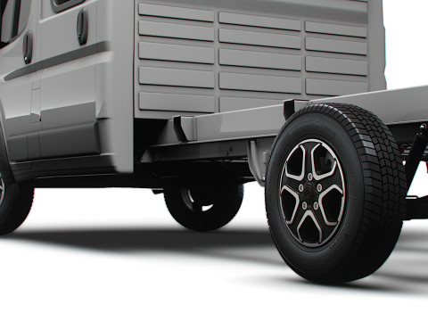 सिट्रोएन जम्पर चेसिस डबलकैब L4 2026 3D मॉडल