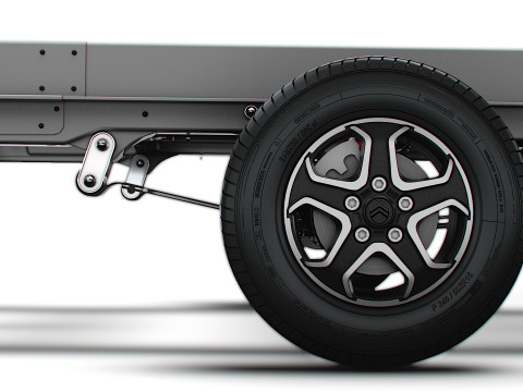 सिट्रोएन जम्पर चेसिस डबलकैब L4 2026 3D मॉडल