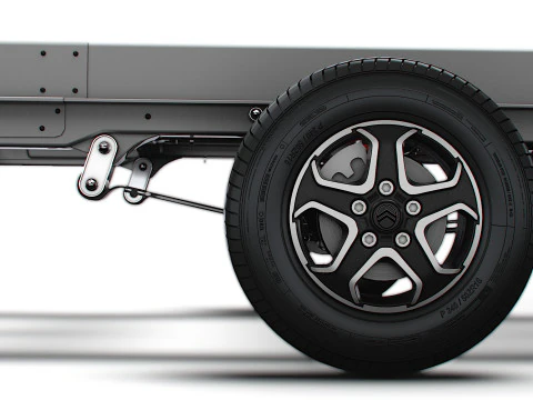 Citroen Jumper Chassis DoubleCab L4 2026 3D Model
