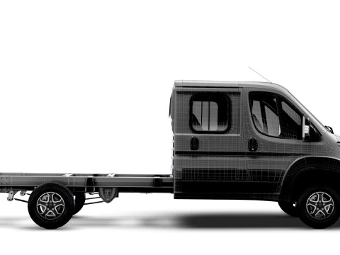 Citroen Jumper Chassis DoubleCab L4 2026 3D Model
