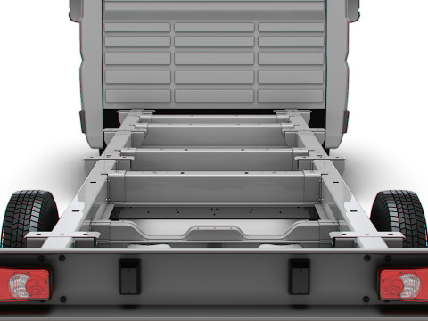 シトロエン ジャンパー シャーシ シングルキャブ L4 2026 3Dモデル