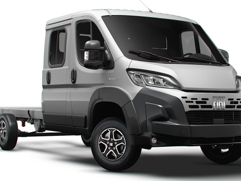 Fiat Ducato Chassis DoubleCab L4 2026 3D Модель