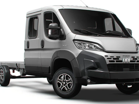 Fiat Ducato Chassis DoubleCab L4 2026 3D Model