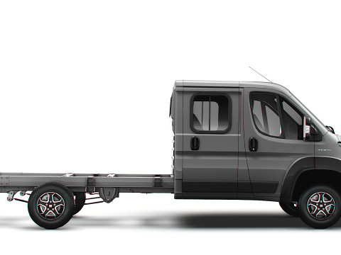 フィアット デュカト シャーシ ダブルキャブ L4 2026 3Dモデル