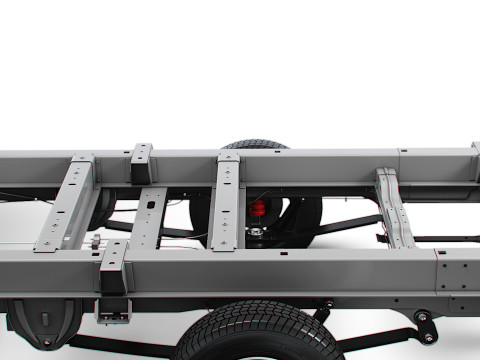 フィアット デュカト シャーシ ダブルキャブ L4 2026 3Dモデル