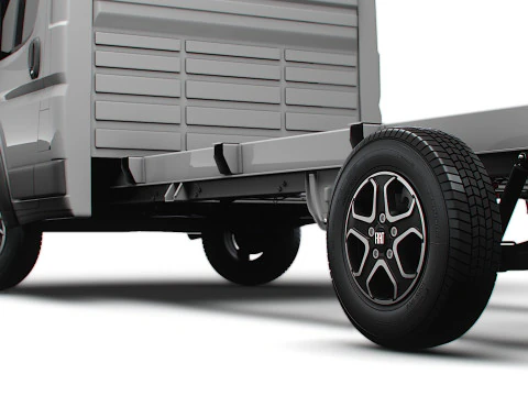 Fiat Ducato Chassis SingleCab L4 2026 3D Model