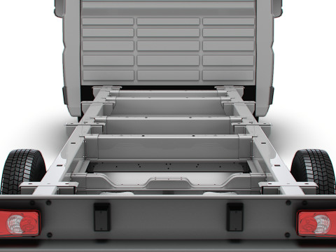 Sasis Fiat Ducato SingleCab L4 2026 Model 3D