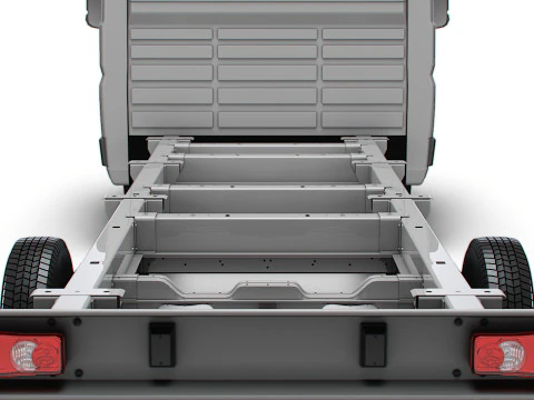 Fiat Ducato Chassis SingleCab L4 2026 3D Model