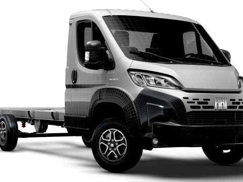Sasis Fiat Ducato SingleCab L4 2026 Model 3D