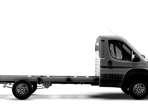 Fiat Ducato Chassis SingleCab L4 2026 3D Model