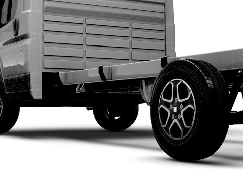 Fiat Ducato Chassis SingleCab L4 2026 3D Model