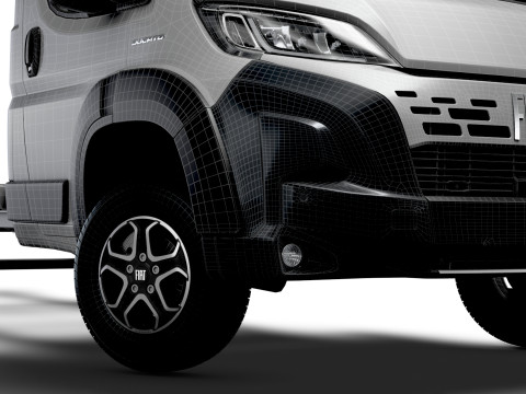 Sasis Fiat Ducato SingleCab L4 2026 Model 3D